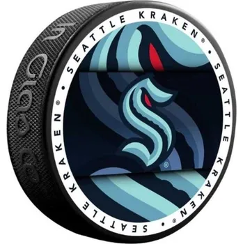 Puk Hokejový suvenýr INGLASCO SEATTLE KRAKEN MEDALLION BLISTER UNI Černá, Mix