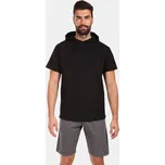 Kilpi DIAN-M Pánská mikina s krátkým rukávem VM0213KI Černá XL