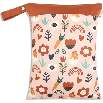 Příslušenství pro přepravu dětí Nepromokavá taška do kočárku a školky 30x40 cm – vzor liška květinový