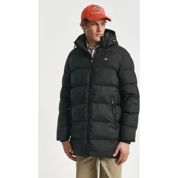 Pánské oblečení BUNDA GANT ACTIVE CLOUD MID LENGTH JKT BLACK