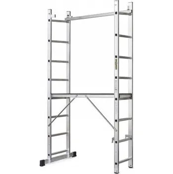 Lešení Hliníkové lešení 2x8 / žebřík 33 x 114 cm