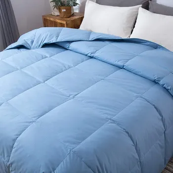 přikrývka Péřová přikrývka CLASSIC: Modrá 140x220cm