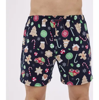 Pánské spodní prádlo Cornette bavlněné trenýrky 001/167 perníčky