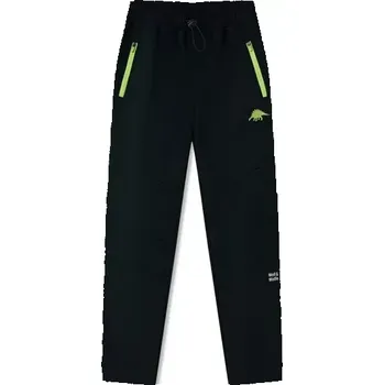 Chlapecké kalhoty Dětské softshellové kalhoty WOLF zateplené B2595B černé vel.128