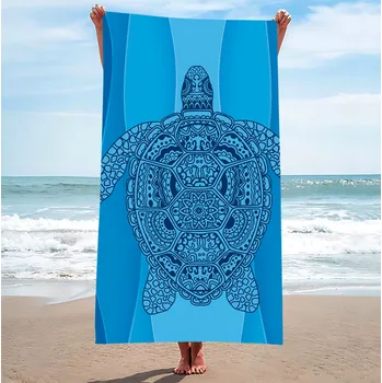 Osuška Plážová osuška s želvou 100 x 180 cm Šířka: 100 cm | Délka: 180 cm