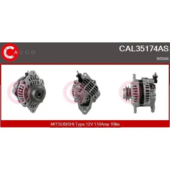 Alternátor generátor CASCO CAL35174AS