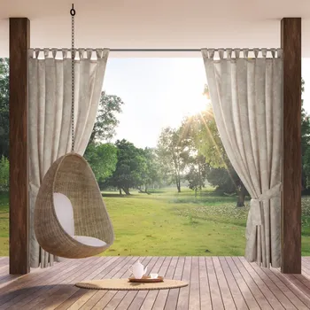 Sprchový závěs Voděodolný altánový závěs s elegantním vzorem Šířka: 155 cm | Délka: 240 cm