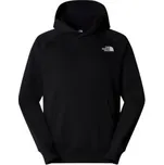 The North Face RAGLAN BOX NSE HOODIE Men TNF BLACK/TNF WHITE černá M