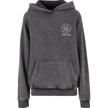 One Line Flowers Ladies Vintage Heavy Hoody XL