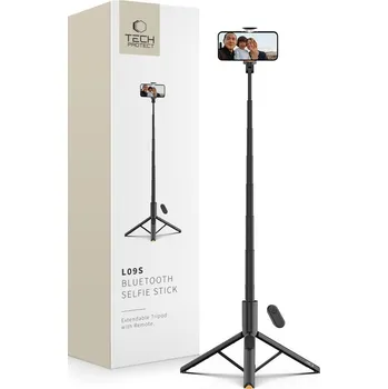 Selfie tyč TECH-PROTECT 120894 TECH-PROTECT L09S Selfie tyč se stativem BLACK