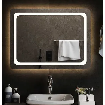 Zrcadlo vidaXL Koupelnové zrcadlo s LED osvětlením 80x60 cm [151787]