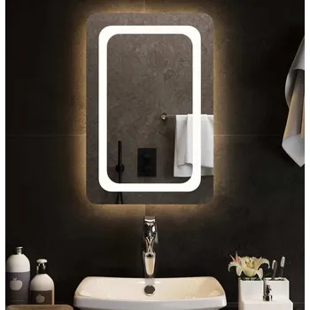 Zrcadlo vidaXL Koupelnové zrcadlo s LED osvětlením 40x60 cm [3154091]