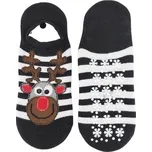 LONKA vánoční ponožky Cupid ABS černá