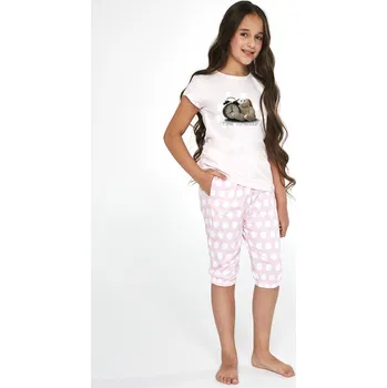 Chlapecké pyžamo Dívčí pyžamo Cornette 570/89 Time to sleep