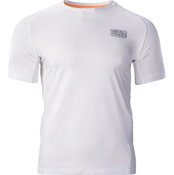 Pánské Tričko s krátkým rukávem EA7 VENTUS7 M TEE 3RPT16PJESZ1100 – Bílá S