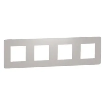 Rámeček Unica Color čtyř. light grey/bíl