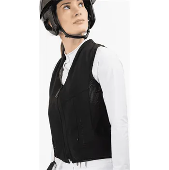 Jezdecká bezpečnostní vesta Bezpečnostní airbagová vesta Freejump, černá - vel. XS