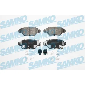 Brzdová destička Sada brzdových destiček, kotoučová brzda SAMKO 5SP699
