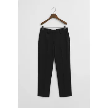 Dámské kalhoty KALHOTY GANT FLUID SLIM SLACK BLACK