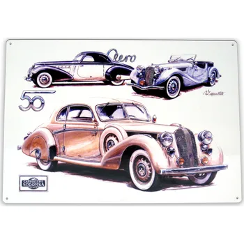 Domovní cedule Plechová cedule Aero 50, 400 x 280 mm