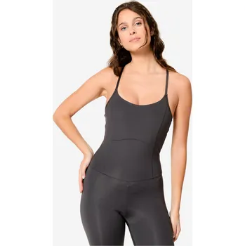 Suchý oblek DECATHLON Dámský fitness overal XL - Š35 D31 ŠEDÁ