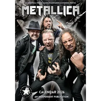 Kalendář kalendář na rok 2026 METALLICA