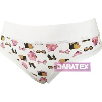 Kalhotky LOVELYGIRL dámské kalhotky D6774 bílá