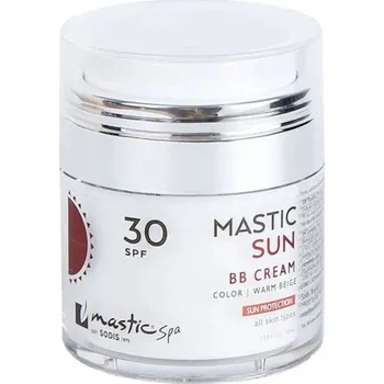 Přípravek na opalování MasticSpa BB krém na obličej SPF30