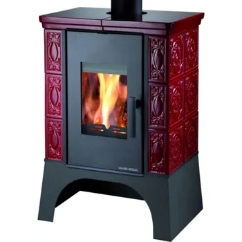 Krbová kamna Haas+Sohn Empoli bílá/bordeaux