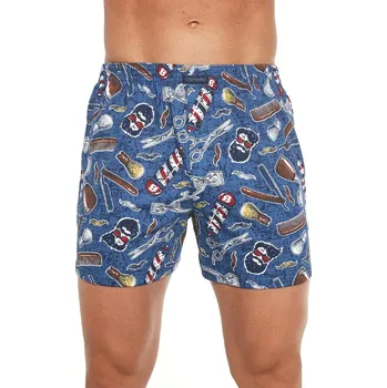 Pánské spodní prádlo Cornette bavlněné trenýrky 001/110 Barber