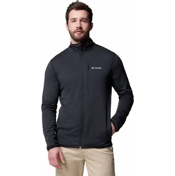 Pánská mikina Columbia Essential Hike™ Grid Fleece Full Zip Man 2136841010 - black S
