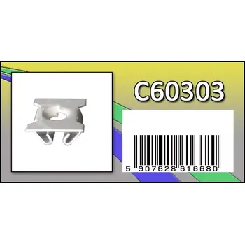 Blatník karosérie plechová matice předního blatníku - 10 ks ROMIX (C60303)