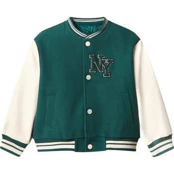 Chlapecká bunda lupilu® Dětská college bunda (zelená, 98/104)