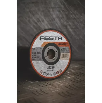 Brusný kotouč Kotouč brusný kov 125x6.5x22.2 FESTA INDUSTRY