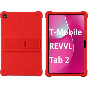 Pouzdro na tablet VSECHNONAMOBIL 120579 WAVE Silikonový obal pro T Tablet 2 červený