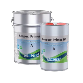 barva na beton NEOTEX Neopox Primer WS - epoxidový základní nátěr na mokrý, čerstvý beton