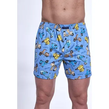 Pánské spodní prádlo Cornette bavlněné trenýrky 001/172 skútr