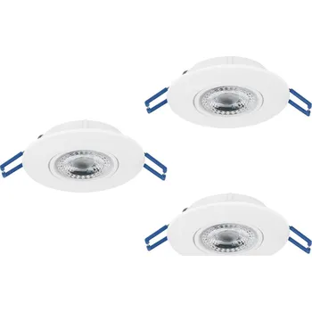 Bodové svítidlo Vestavné svítidlo GEDREZ, 3ks EGLO 300184