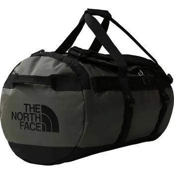 Cestovní taška taška The North Face Base Camp Duffel M - New Taupe Green/TNF Black 71 L