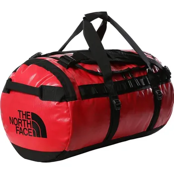 Cestovní taška taška The North Face Base Camp Duffel M - TNF Red/TNF Black/NPF 71 L