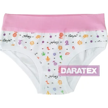 Dívčí oblečení EMY bimba dívčí kalhotky B2912 bílá