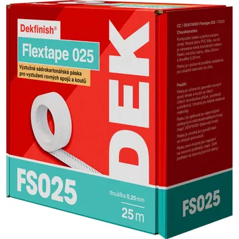 Izolační páska Páska výztužná DEKFINISH Flextape 025 50 mm × 25 m