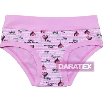 EMY bimba dívčí kalhotky B2948 stř.růžová