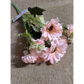 umělá květina Kytice gerber 18 x 18 x 29 cm zelená