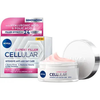 Pleťový krém Nivea Expert Filler Cellular denní péče SPF30 50 ml