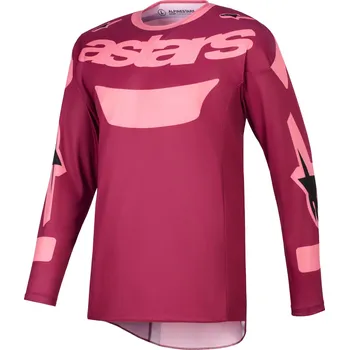 Sport Motokrosový dres Alpinestars Racer Riway tmavě červeno-korálový