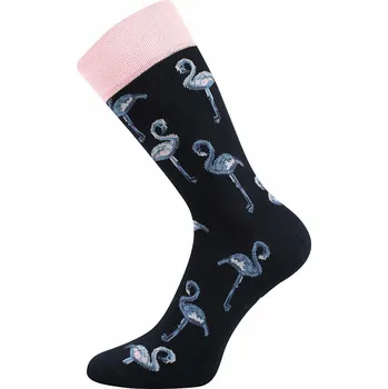 Pánské oblečení LONKA ponožky Depate plaměňáci