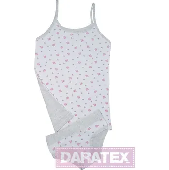 Dívčí oblečení EMY bimba dívčí souprava SS604 šedá