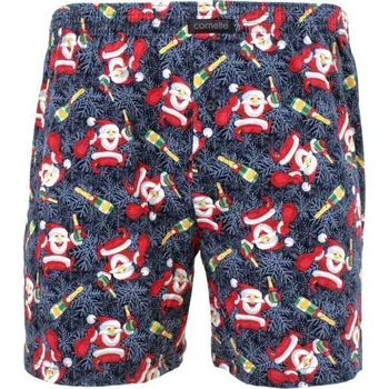 Pánské spodní prádlo Cornette vánoční trenýrky 016/16 Champagne 2