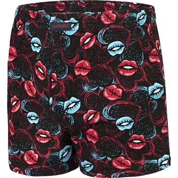 Pánské spodní prádlo Cornette valentýnské trenýrky 048/08 Hot Lips 2